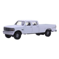Atlas 60000149 - N Scale 1992 Ford F250/ F350 Truck Set - White (2pkg)
