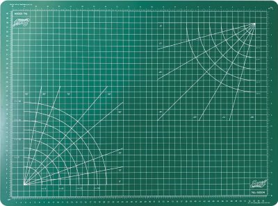 Excel Hobby Blades 60004 - Self Healing Cutting Mat - Green - 18In x 24In