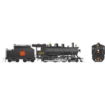 Rapido 603003 - HO Scale H-6-g 4-6-0 (DC/Silent): CNR - Tilted Wafer: #1373