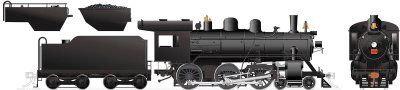 Rapido 603017 - HO H-6-G - DC/Silent - Painted/ Unlettered - Wood Cab