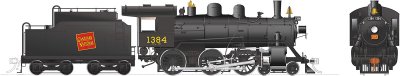 Rapido 603506 - HO H-6-G - DCC & Sound - Canadian National Railway (Tilted Wafer) #1384