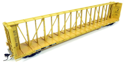 Rapido 174007-5 - HO – NSC 73′ Centerbeam Flatcar – Single Car — Trailer Train TTX – TTZX #861209