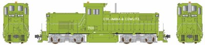 Bowser 60656 - HO ALCo C-415 - DCC Ready - Columbia & Cowlitz 1970s Green #701