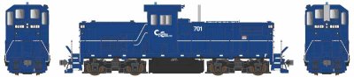 Bowser 60659 - HO ALCo C-415 - DCC/Sound - Columbia & Cowlitz 1980s Blue #701