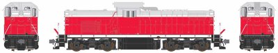 Bowser 60696 - HO ALCo C-415 - DCC Ready - Generic Red/Grey/White No #