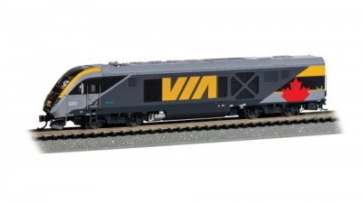 Bachmann 69051 - N SCALE Siemens SCV-42 Charger - Via Rail Canada™ #2201