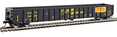 Walthers Mainline 6417 - HO RTR 68Ft Railgon Gondola - Railgon GNTX #290009