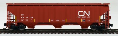 Intermountain 653114-03 N PS 4750 3 Bay Hopper - CN/ Chicago Central #481913