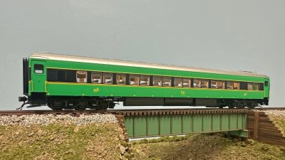 Rapido 125028 - HO Balloon Top Coach: PSTR - Port Stanley Terminal Railway #52 OVR Exclusive Run