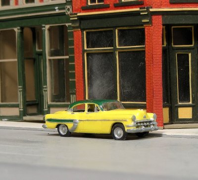 Sylva Scale Models V-421 - HO 1:87 Kit 1954 Chevy Bel Air 4 Door Sedan