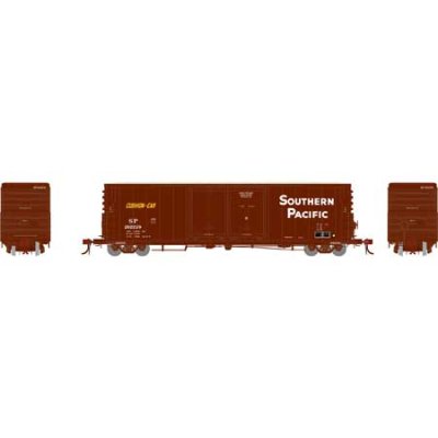 Athearn Genesis G69108 - HO 50Ft PC&F Riveted Box - 8Ft+8Ft Landis - Southern Pacific #292229
