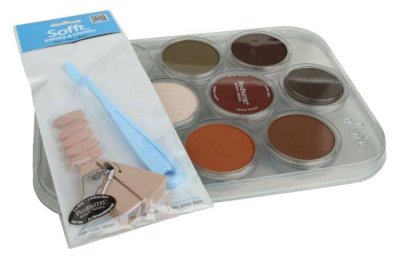 Panpastel 7-Color Modeler's Weathering Kit -- Rust & Earth