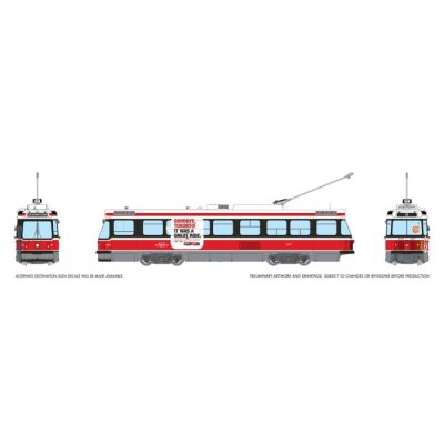 Rapido 702510 - HO CLRV (DC/DCC/Sound): TTC - Late Version (Red/Black/White): #4001 / #505 Broadv...