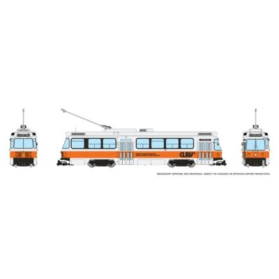 Rapido 702018 - HO CLRV (DC/Silent): UTDC Concept Scheme (Orange/White): #77