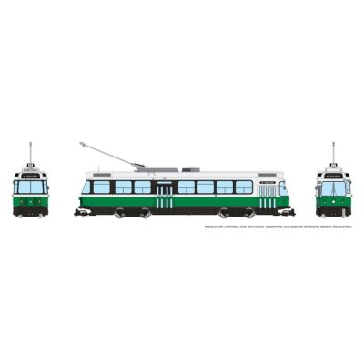 Rapido 702020 - HO CLRV (DC/Silent): Boston Fictional Scheme (Green/Black/White): C- North Statio...