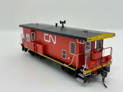 Otter Valley Railroad 57018 - PSC Transfer Van - Canadian National #76554