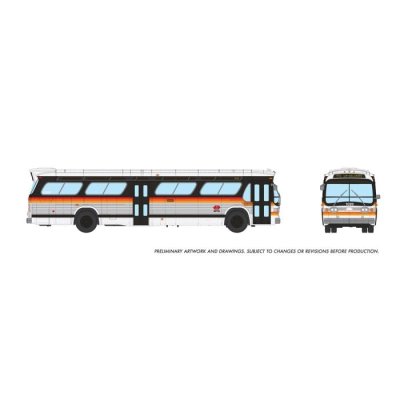 Rapido 753142 - HO 1/87 New Look Bus (Deluxe) - Los Angeles SCRTD #1063