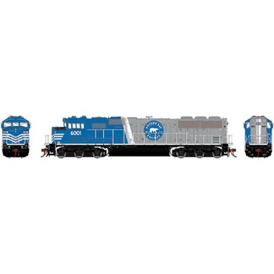 Athearn Genesis G75546 - HO SD60M Tri-Clops - DCC Ready - Hudson Bay Railway HBRY #6001