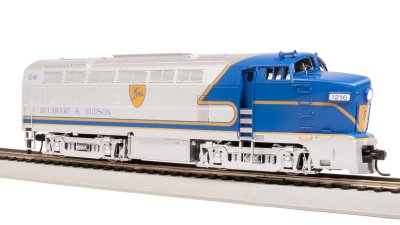 Broadway Limited Imports 7744 - HO RF-16 Sharknose A - Paragon4 Sound/DC/DCC - D&H #1205 - Blue W...