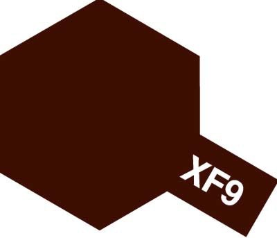 Tamiya 81309 - Acrylic Paint - XF-9 Hull Red - 23ml