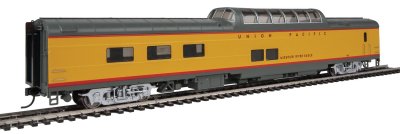 Walthers Proto 18655 - HO 85ft ACF Dome Diner Coach w/lights - Union Pacific (Missouri River Eagl...