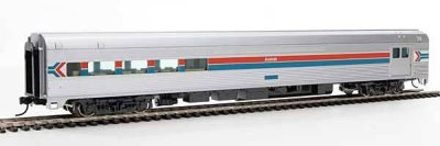 WalthersMainline 30065 HO Scale - 85' Budd Baggage-Lounge - Ready to Run -- Amtrak(R) Phase I