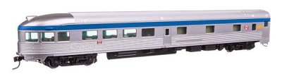 Walther Mainline 30370 - HO 85' Budd Observation - Ready To Run -- VIA Rail