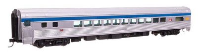 Walther Mainline 30118 - HO 85' Budd Small-Window Coach - Ready to Run -- VIA Rail