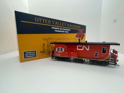 Otter Valley Railroad 57020 - PSC Transfer Van - Canadian National #76557