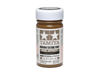 Tamiya Paints 87109 - DIORAMA TEXTURE PAINT (SOIL EFFECT, DARK EARTH)