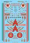 Microscale Decals 60-874 - N Scale - Texaco Flying A Service Gas Station - Decal