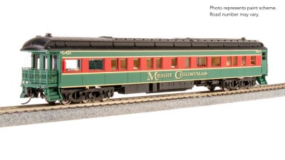 Broadway Limited Imports 8959 - HO Business Car, Christmas Holiday Scheme