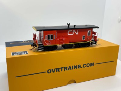 Otter Valley Railroad 57019 - PSC Transfer Van - Canadian National #76555