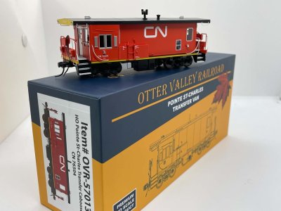 Otter Valley Railroad 57013 - PSC Transfer Van - Canadian National #76504