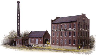 Walthers Cornerstone 3092 HO - Greatland Sugar Refining - Kit