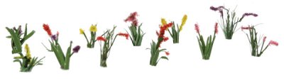 JTT 95561 - HO Assorted Flower Plants -- Set #2 pkg(10) [ clone ]