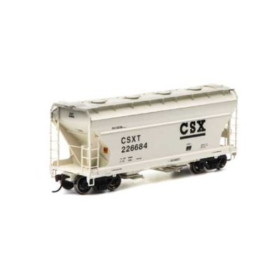 Athearn RTR 93985 - HO ACF 2970 Covered Hopper - CSX/Tan #226710