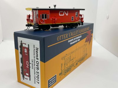 Otter Valley Railroad 57017 - PSC Transfer Van - Canadian National #76553
