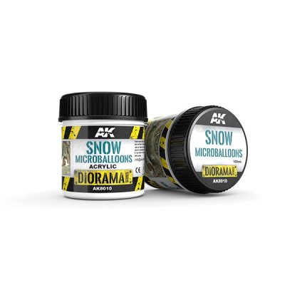 AK Interactive 8010 - AK Interactive Diorama Series: Snow Microballoons 100 ml.
