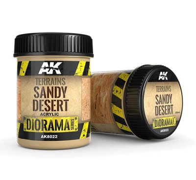 AK Interactive 8022 - AK Interactive Diorama Series: Terrains Sandy Desert 250 ml.