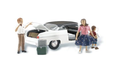 Woodland Scenics 5546 - HO AutoScenes - Pit Stop