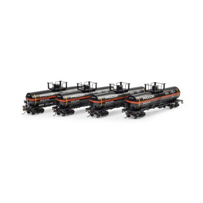 Athearn 1299 - HO 42' Chemical Tank, PROX #84928 / 84931 / 84936 / 84943 (4)