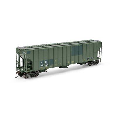 Athearn 1327 - HO FMC 4700 Covered Hopper, NOKL Primed For Grime 'Ex-CNW' #818924