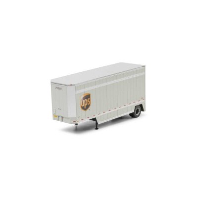 Athearn 1559 - HO ATH 28' Parcel (PUP) Trailer, UPS with Shield #292827