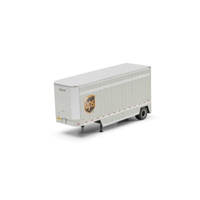 Athearn 1560 - HO ATH 28' Parcel (PUP) Trailer, UPS with Shield #293238