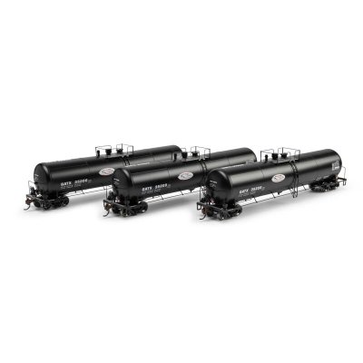Athearn 2414 - HO ATH 30K Ethanol Tank Car, GATX #35200/35208/35209 (3)