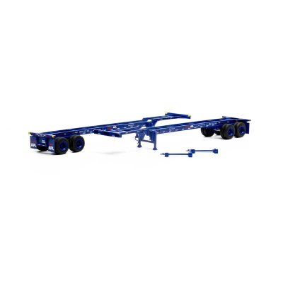 Athearn 14288 - HO 40' Container Chassis, APLZ #1 (2)