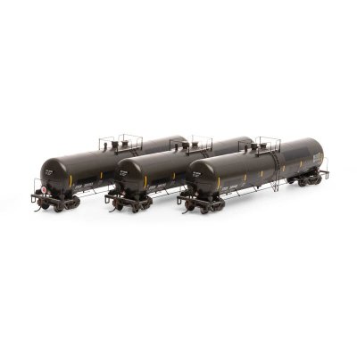 Athearn 29934 HO Scale - RTR 30,000 Gallon Ethanol Tank Car -CTCX - #2 - 3pack 