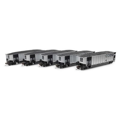 Athearn 81597 - HO Bethgon Coalporter with Load, BNSF #3 (5)