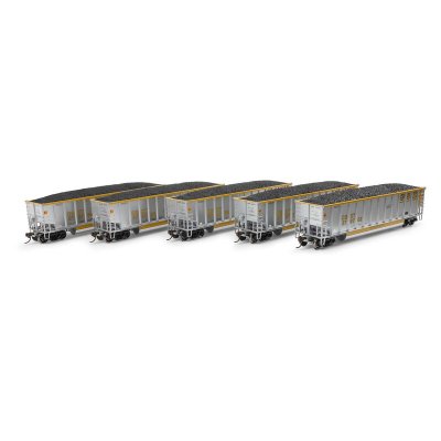 Athearn 81601 - HO Bethgon Coalporter with Load, CSX #1 (5)